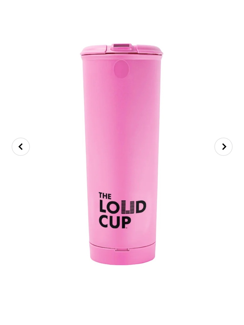 The Loud Cup Pink Travel Tumbler